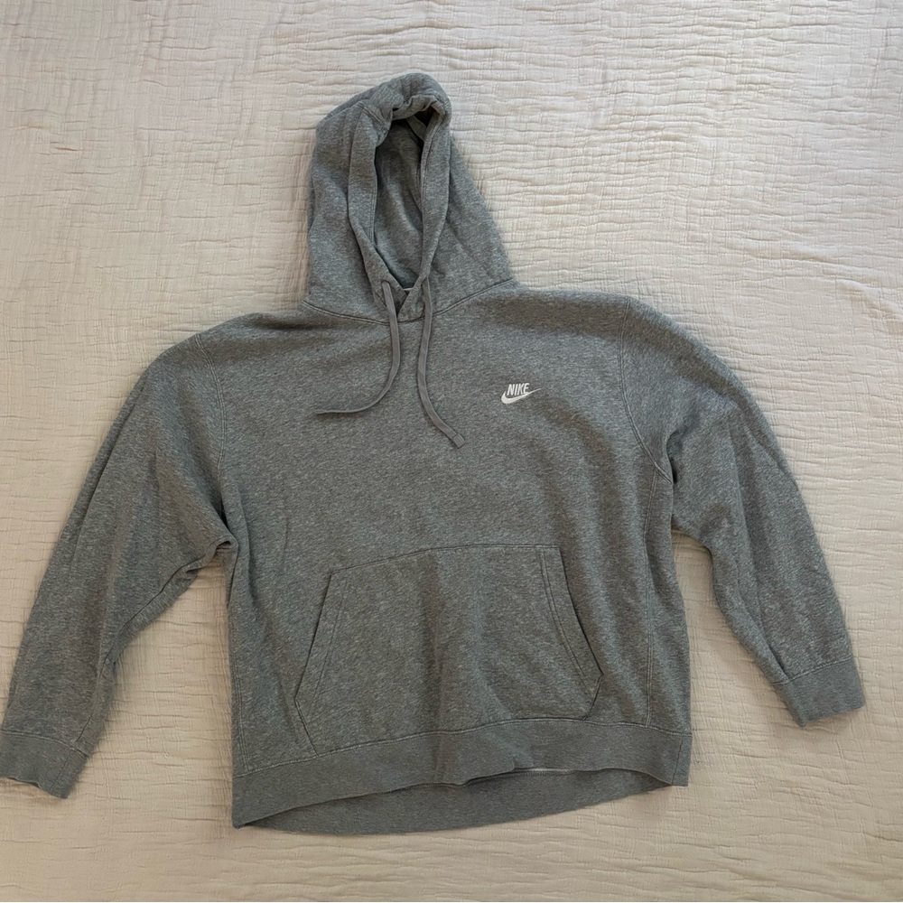 Nike Men's Heather Gray Hoodie